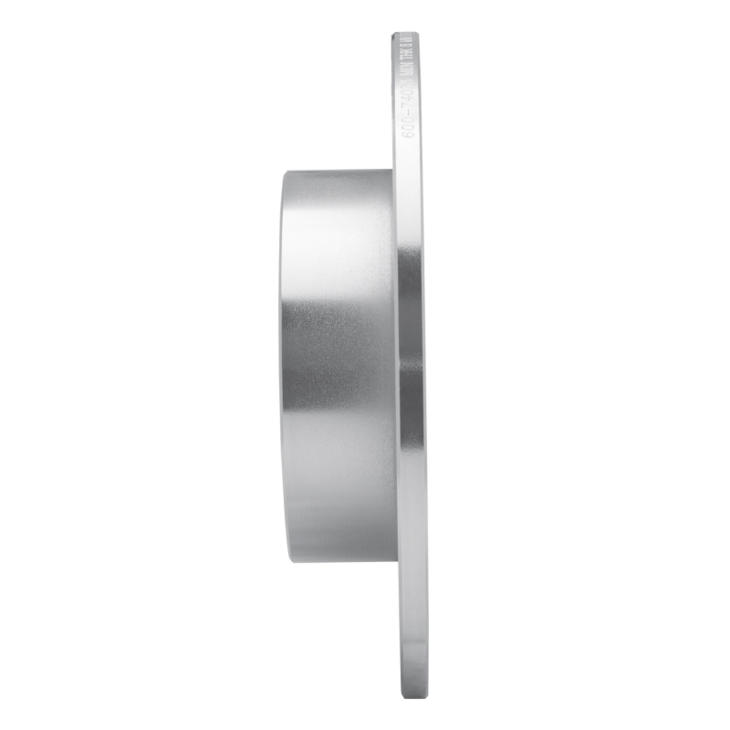 Audi A3 Brake Rotor (1) - Rear Left - R1 Concepts - Drilled & Slotted - Silver - `10-`19